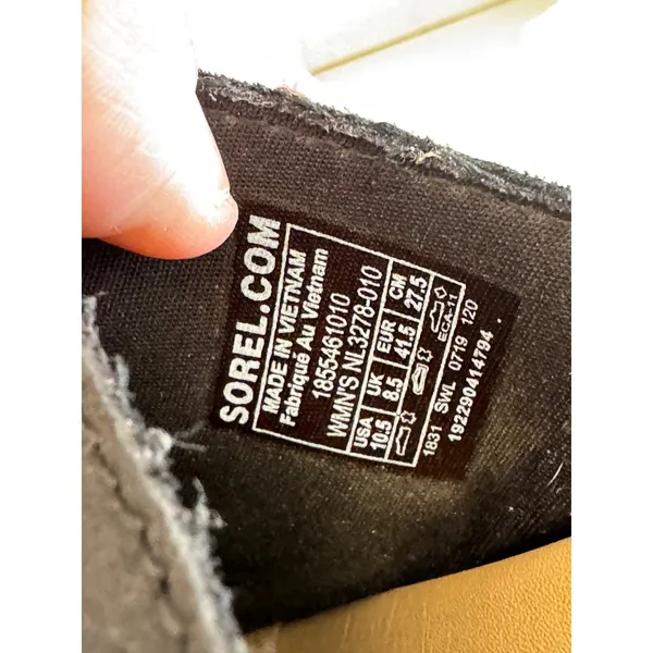 Sorel black Ella mules size 10.5‎ - Image 11