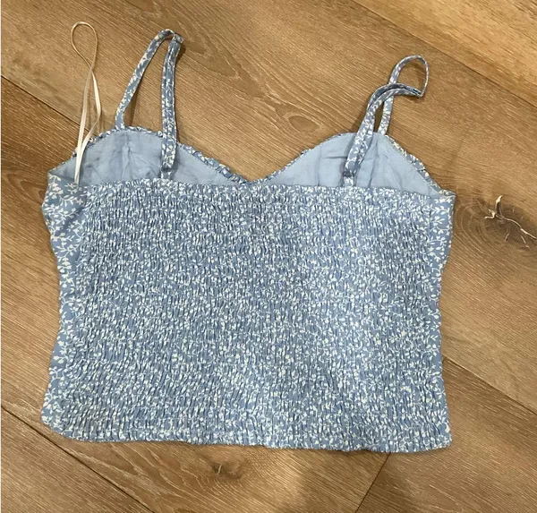 Princess Polly Floral Top Crop - Image 2
