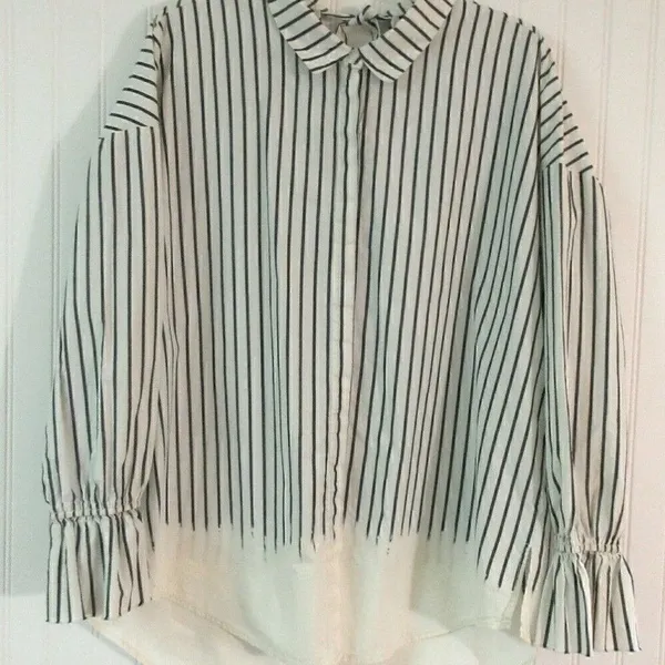 Sanctuary Hazel Boy button front  blouse size large - Image 2