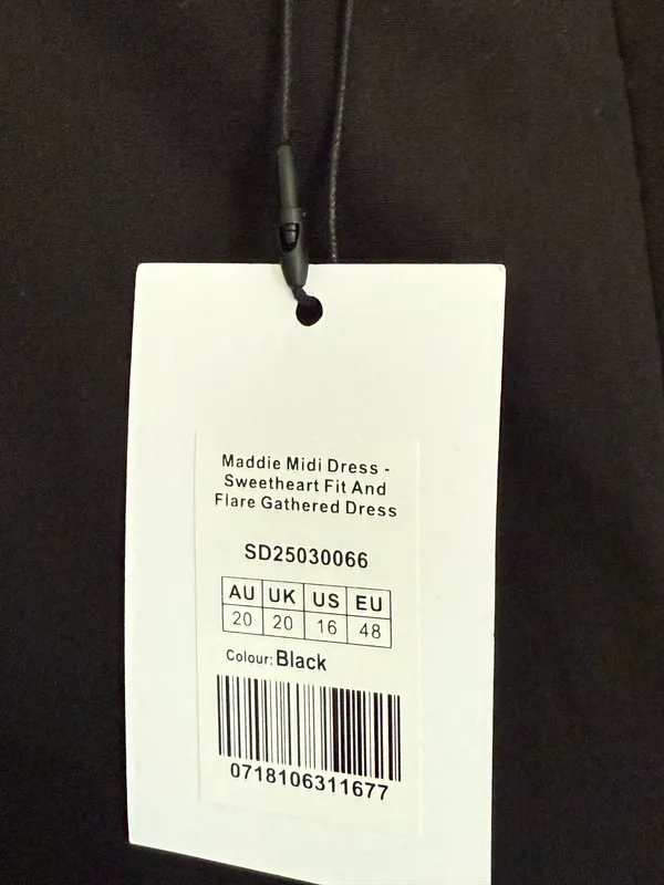 NWT SHOWPO Maddie dress size 16 - Image 8