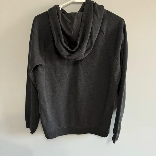 Nike Grey Hooded Sweatshirt Hoodie - Image 3