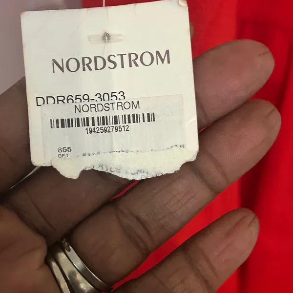 Nordstrom Bold Red Dress the population dress - Image 2