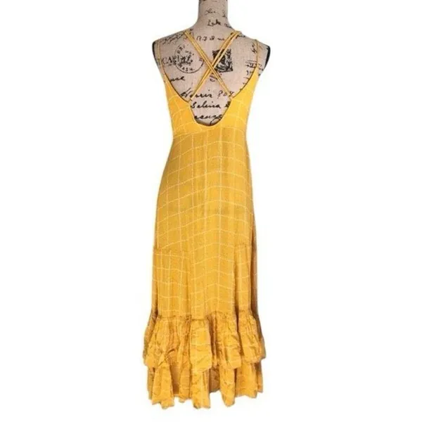 ✨Free Peo­ple Check Me Out Maxi Slip Sz XS Dress✨ - Image 5
