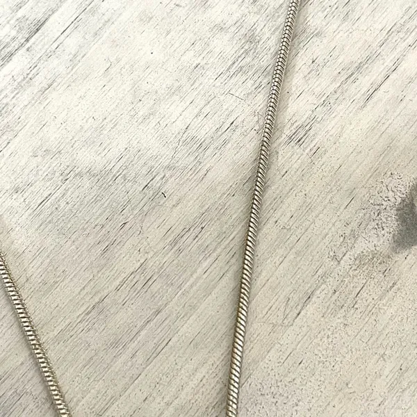 Charter club silver tone tassel chain necklace - Image 6