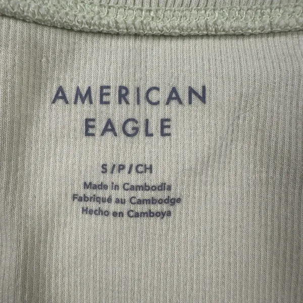 American Eagle Square Neck Ribbed Tank Top Women S - Image 3