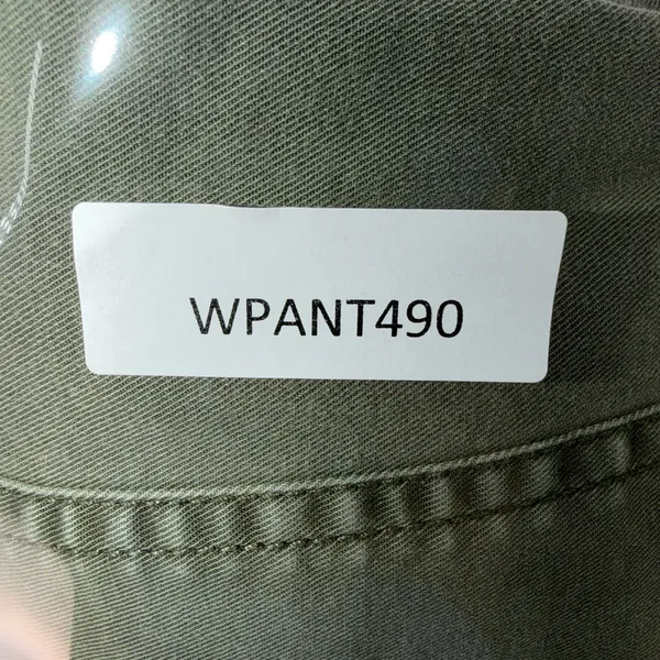 Pistola Olive Green Utility Jogger Cargo Pants Ankle Zip Size 31 - Image 10