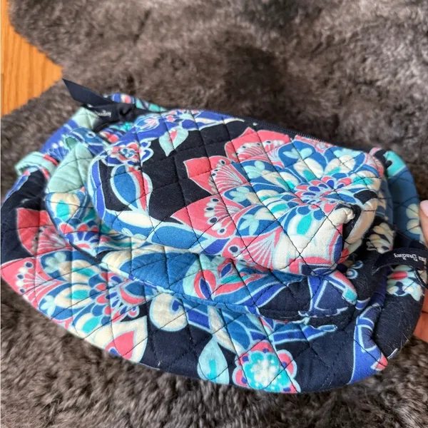 VERA BRADLEY Floral Quilted Cosmetic Bag Set - Image 9