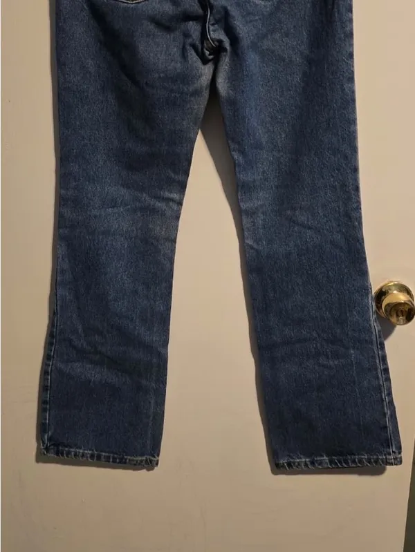 Tommy Hilfiger Women’s Classic Dark Blue Bootcut Jeans - Image 8