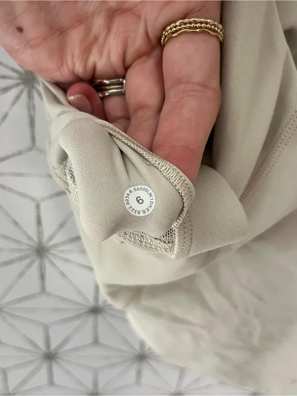 Lululemon Align High Neck Tank Cream - Image 3