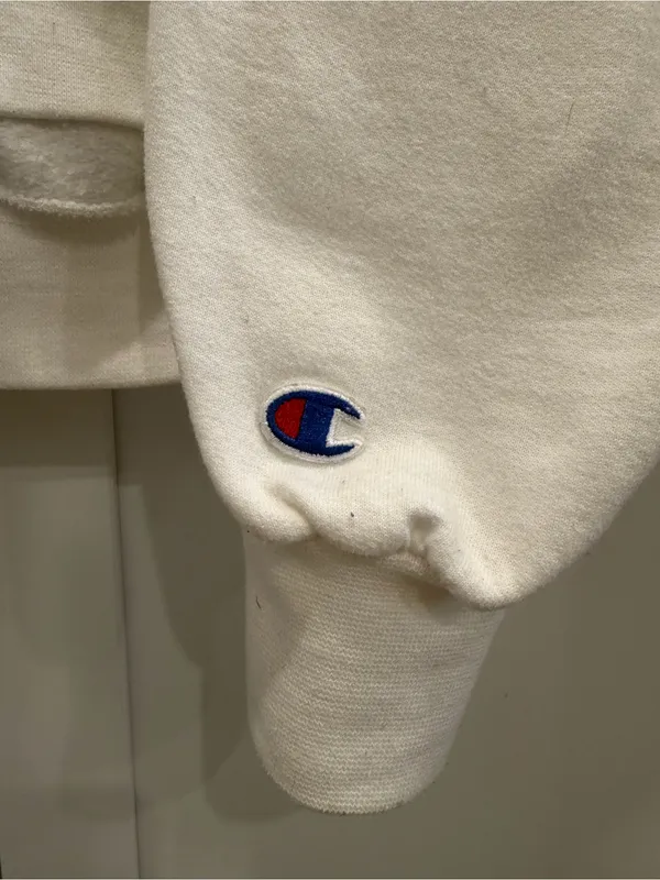 Champion Nantucket White Pullover Hoodie - Image 3