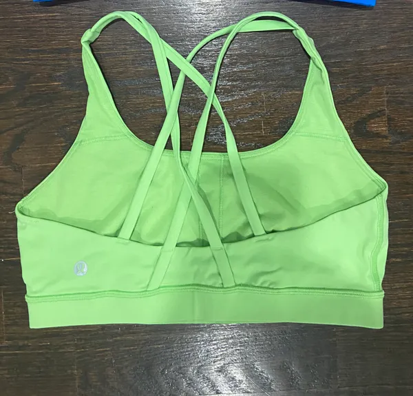 Lululemon Green Energy Sports Bra - Image 2
