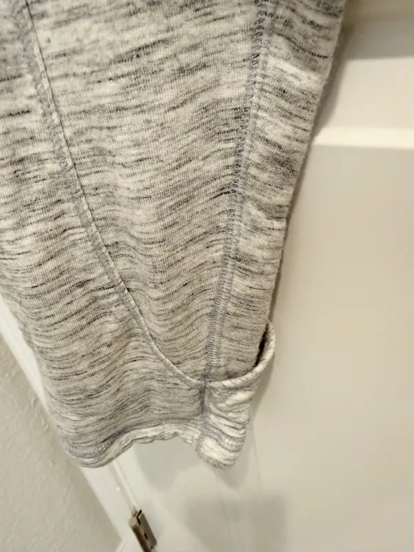 FREE PEOPLE FP MOVEMENT Hybrid Exposed Seam High‎ Rise Leggings Gray Size Small - Image 6