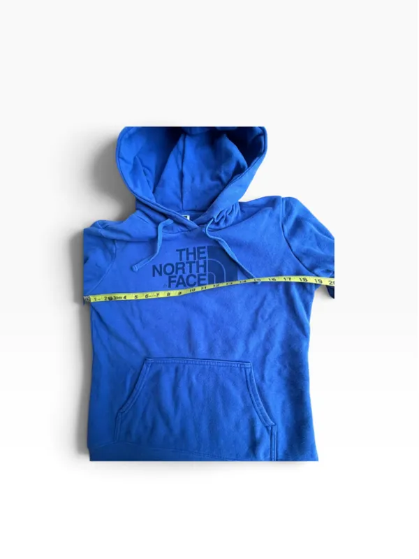 Women's The North Face Blue Pullover Hoodie Sweatshirt Size S - Image 5