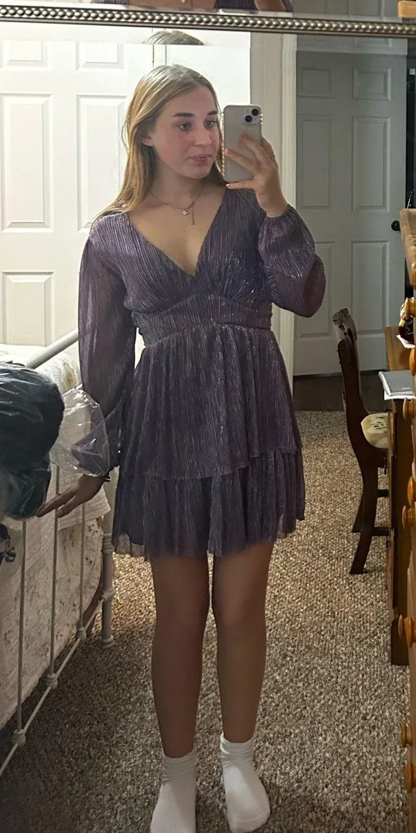 Francesca’s Purple Dress - Image 3