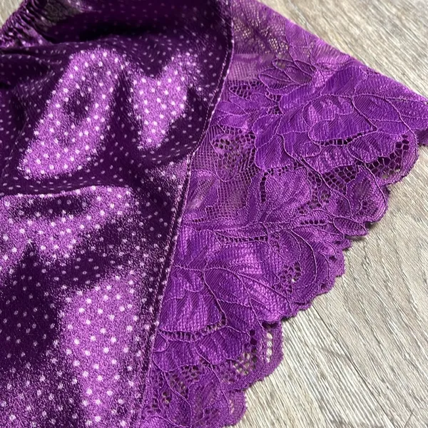 Free People Intimately ‘All Dressed Up’ Lace Trim Pajama Shorts Size XS - Image 5
