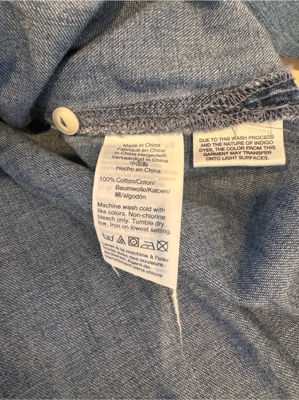 Madewell Denim Button Down Size S - Image 6