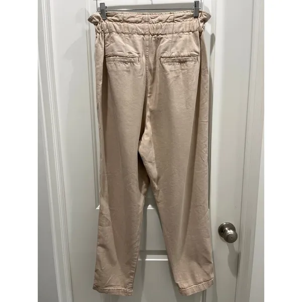 Free People Margate Paperbag Waist Pleated Misty Rose Trouser Pants Sz S - Image 5