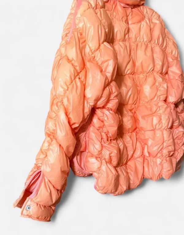 Free People scrunchy glossy package pipa puffer jacket. - Image 3