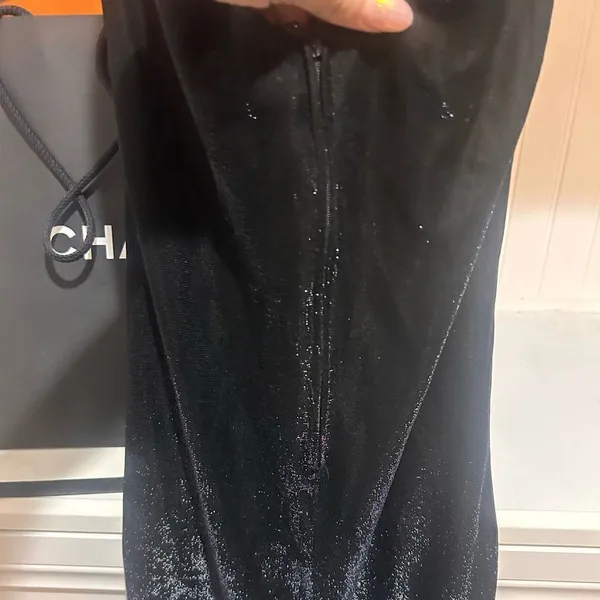 Vintage stunning black sparkly dress - Image 8