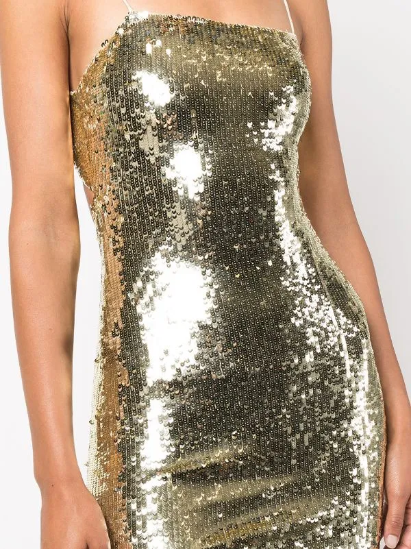 Alice + Olivia - Nelle sequined mini dress - Image 4