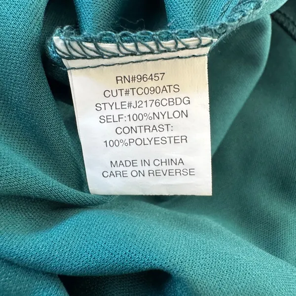 Eyeshadow Teal Short Sleeve Blouse - Image 6