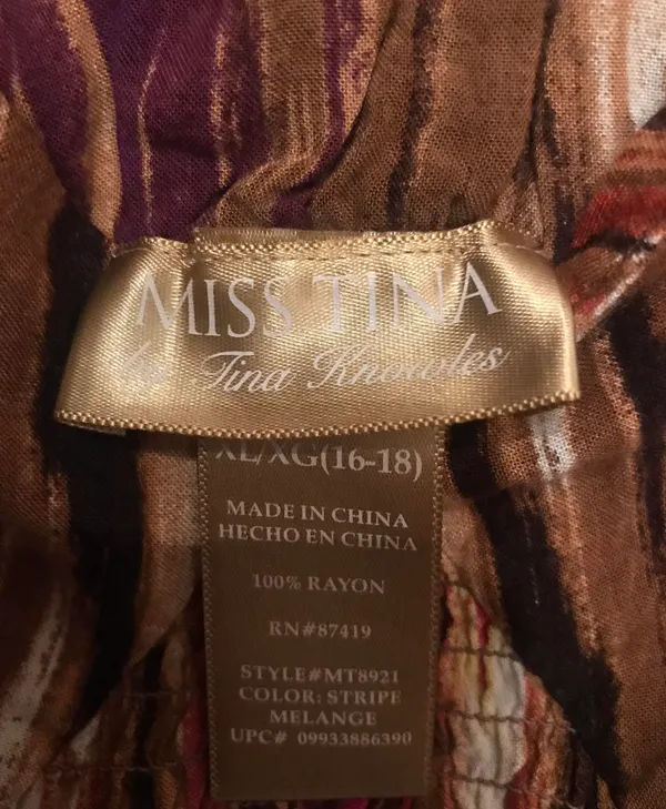 Miss Tina Knowles Tina Knowles Striped Sundress - Image 10