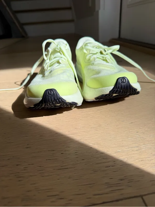 lululemon athletica Neon Yellow Lightweight Running Sneakers - Image 3