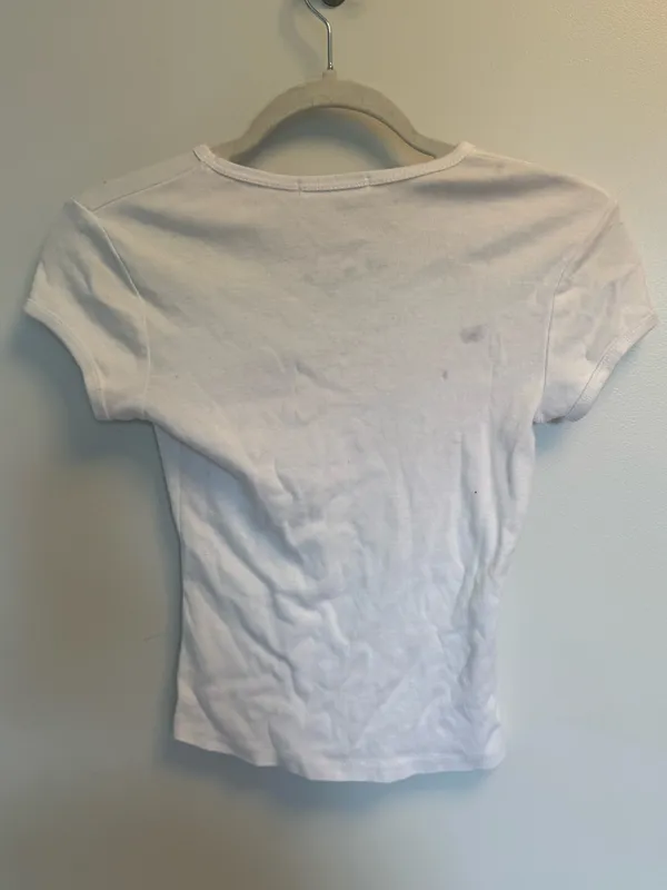 Chi Omega Graphic Tee White - Image 2