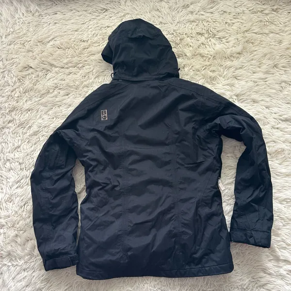 Vintage Bonfire Snowboarding Co Jacket Womens Small Sherpa Lined Y2K Winter Coat - Image 3