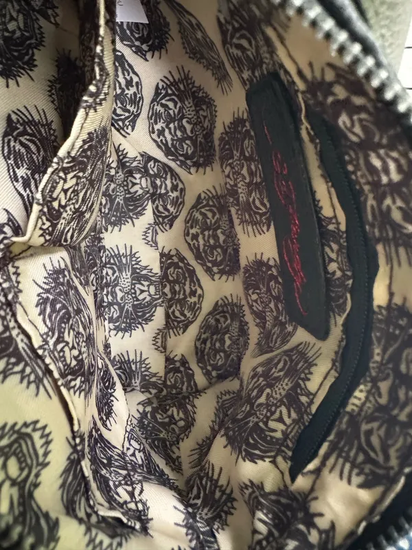 Ed Hardy "Dead or Alive" Horse Tattoo Graphics Rhinestones SM Shoulder Bag NWT - Image 3