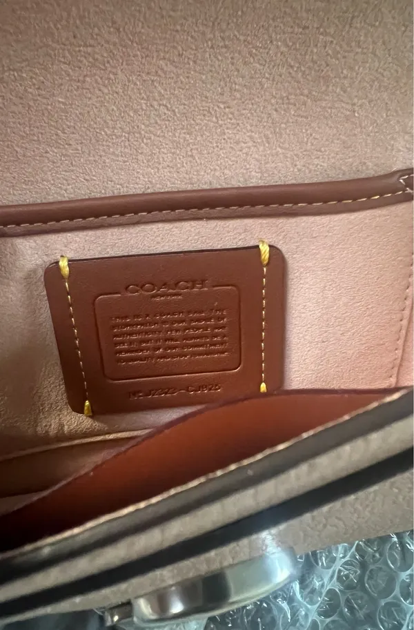 Coach Tabby Wristlet Crossbody Bag - Image 12