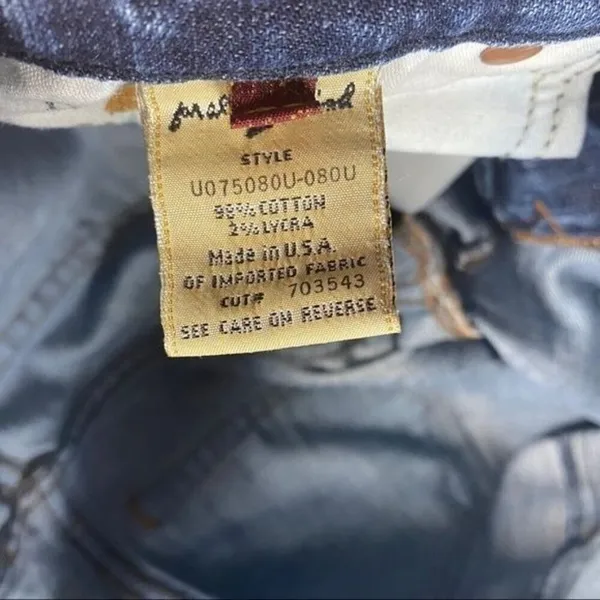 7 For All Mankind Y2K Vintage Medium‎ Wash Bootcut Jean - Image 10