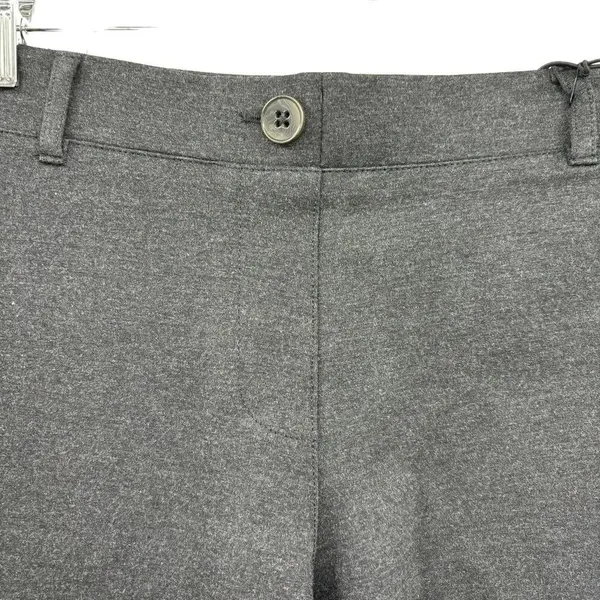 Betabrand Classic Dress Pant Yoga‎ Pant Bootcut Charcoal Gray Size Medium - Image 5