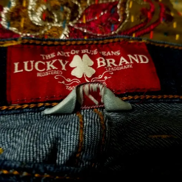 Lucky Brand Jeans Sofia Boot Size 14/32 EUC - Image 3