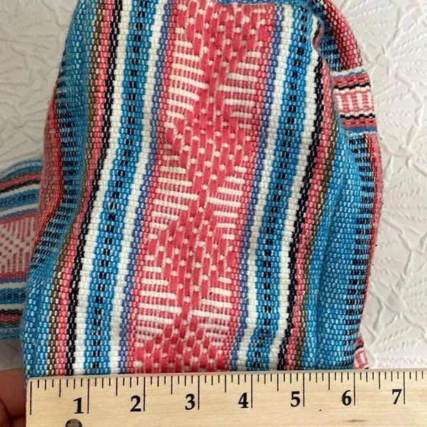 Pinzon Canvas Boho Aztec Backpack - Image 9