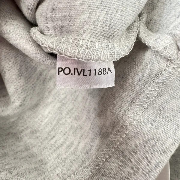 NWT‎ IVL Collective Cotton Jersey Cropped Top Womens Heather Gray Small Athletic - Image 10