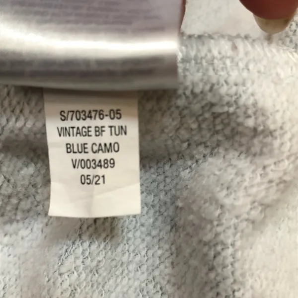 Old Navy Vintage Boyfriend Camo Tunic Sweatshirt - Image 8