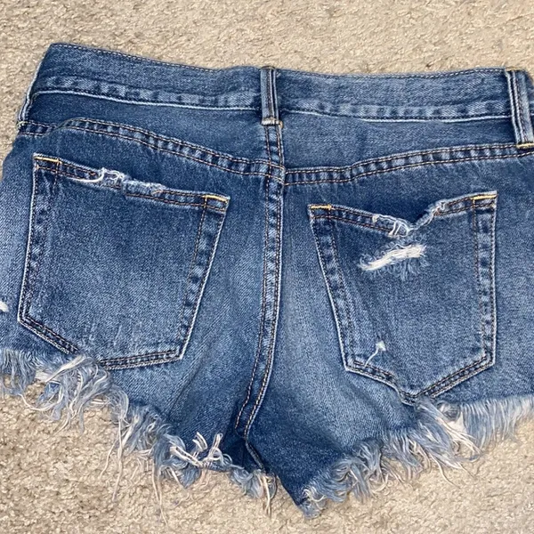 Free People Demin Shorts - Image 3