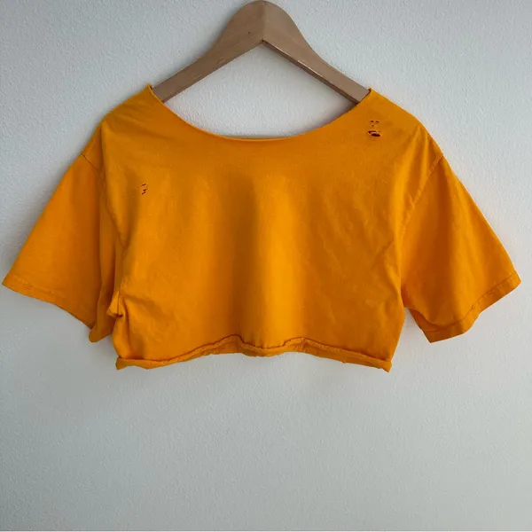 University of Idaho Off the Shoulder Crop Top - Image 4