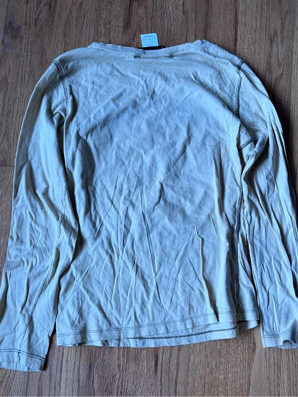 5th & Ocean Beige Crewneck Tee - Image 4