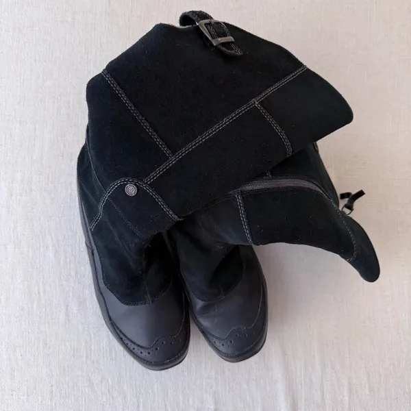 The North Face Anna Purna‎ 8.5 Black Tall Waterproof Primaloft Winter Boots - Image 6