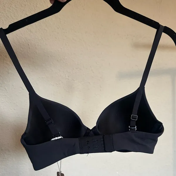 Skims Fits Everybody T-Shirt Demi Bra‎ Onyx Size 36A NWT - Image 7