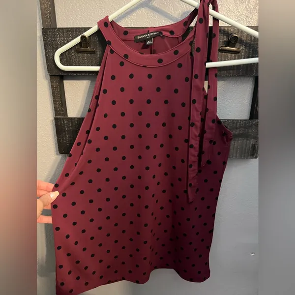 Banana Republic Polka Dot Blouse - Image 3