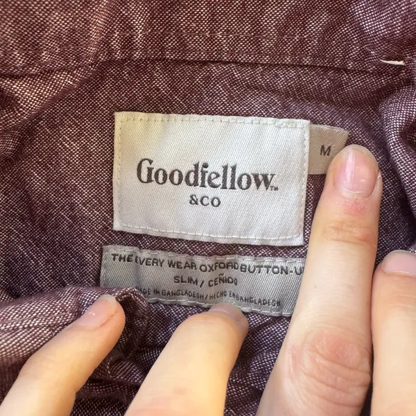 Goodfellow & Co. The Every Wear Long Sleeve Oxford Button-Up Shirt - Image 4