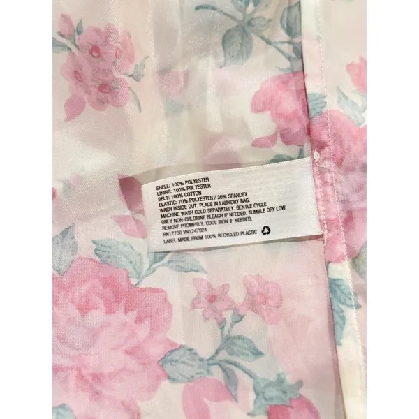 LoveShackFancy Womens Dress Elise Midi Smocked Floral Layered Cottagecore XL - Image 11