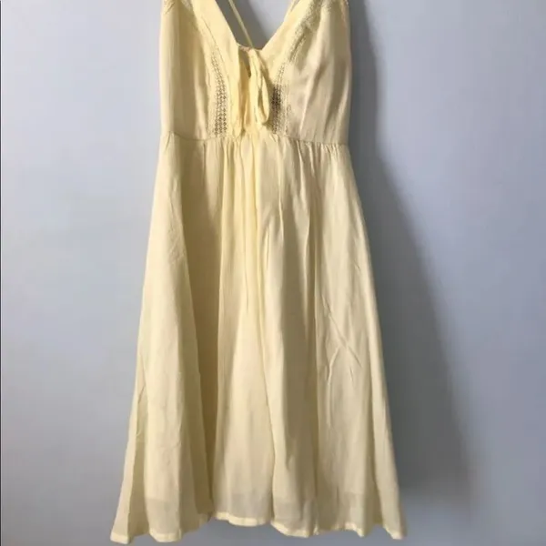 ✨ Women's Yellow Lace-up Skater Dress✨ - Image 4