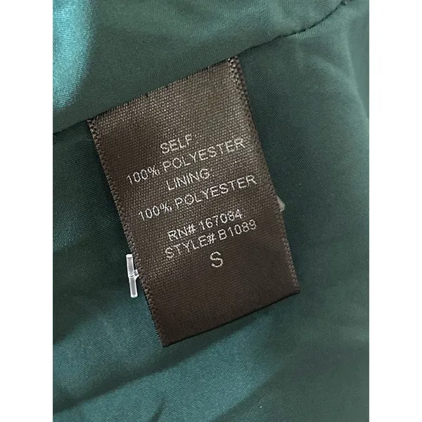 Tuckernuck Pomander Place Arabella Midi Dress in Emerald Green Velvet Size Small - Image 8