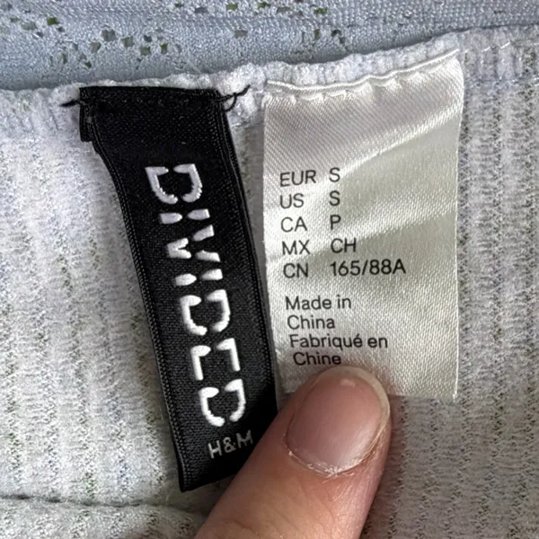 H&M Gray Lace Bandeau - Image 3