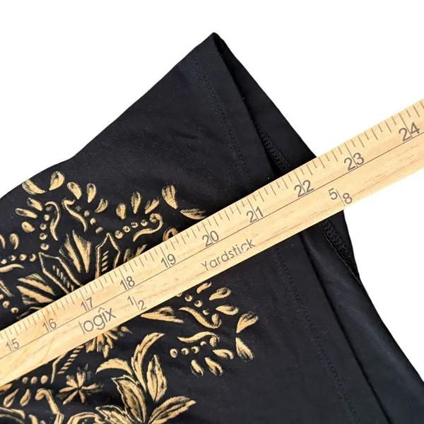 Disney Beauty and The Beast Tee Women Size S Black Gold Sleeveless Shirt NEW‎ - Image 10