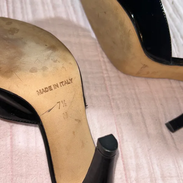 Michael Kors Size 7.5 Peep Toe Heels - Image 7